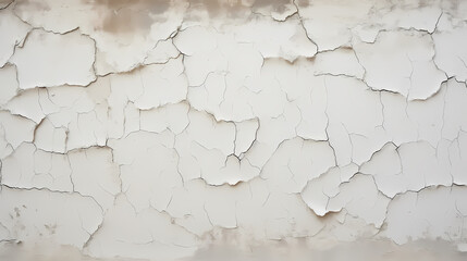 Obraz premium Old wall texture background, damaged cracked plaster and light paint