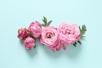 bouquet of pink roses