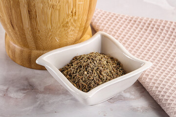 Anise sseds aroma in the bowl