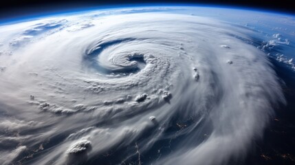 Fototapeta na wymiar Hurricane Florence over Atlantics UHD WALLPAPER