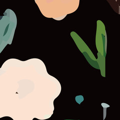 Oil Painting and Various Flowers, Tigers, Bananas, Beautiful Wedding Illustrations