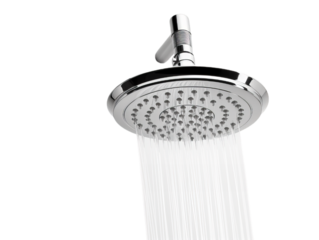 Shower head on the transparent background. Png image