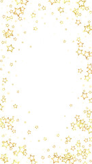 Twinkle stars scattered around randomly, flying,