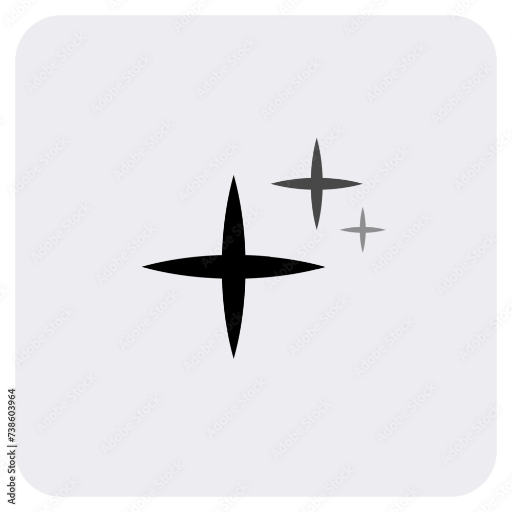 Poster Generate icon. AI stars. Artificial intelligence logo. Machine learning. Generate image and text sign. Computer help assistant. Data science. Vector illustration.