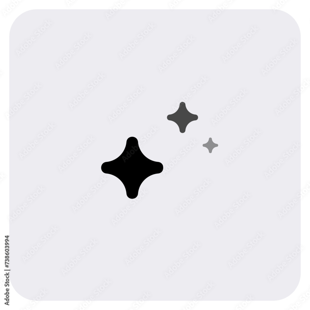 Poster Generate icon. AI stars. Artificial intelligence logo. Machine learning. Generate image and text sign. Computer help assistant. Data science. Vector illustration.