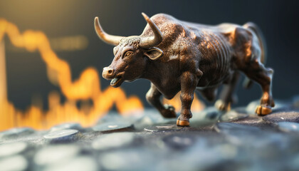 Energetic stock market: Bullish sentiments fuel excitement in the financial landscape