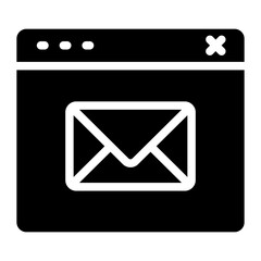 envelope web icon