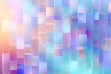 Blue and Pink Abstract Background With Squares