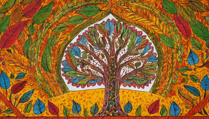 Tree of Life painting
