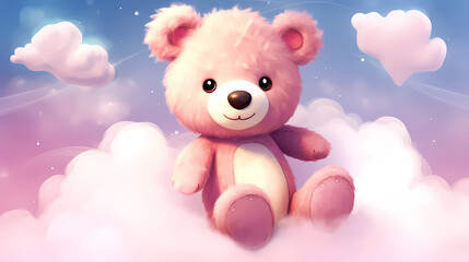 Fototapeta premium teddy bear gift