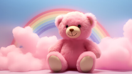 Fototapeta premium teddy bear gift