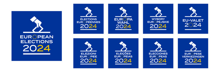 European elections 2024 in 9 languages