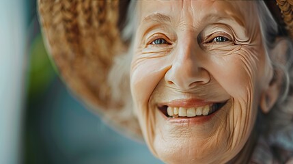 Senior woman, teeth and smile for dentist in dental care, appointment or checkup at the clinic. Happy elderly female person smile for tooth whitening, cleaning or oral, mouth and gum care at hospital - obrazy, fototapety, plakaty