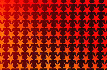 Stars and dark red backdrop