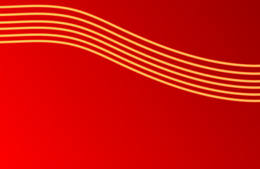 Red background and stripe pattern