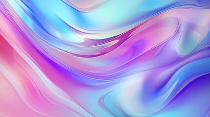 Colorful holographic background. Light reflection, rainbow colors. Magical marbling effect for banner templates and wallpaper