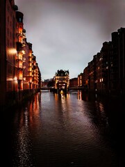 night in the city