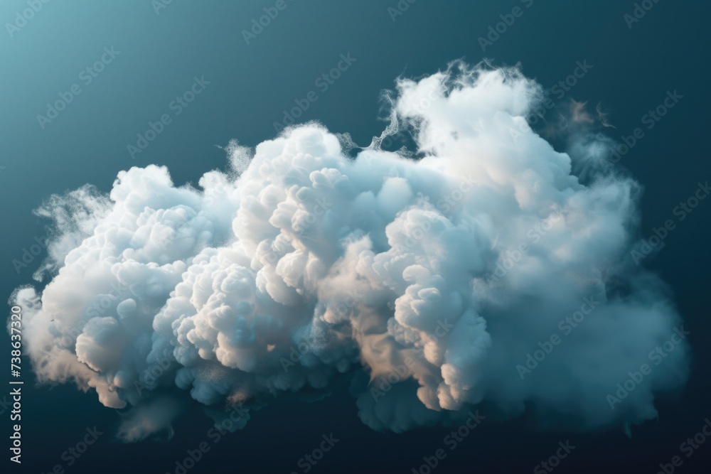 Poster a cloud of smoke fills the air, creating a mysterious atmosphere. this image can be used to depict s