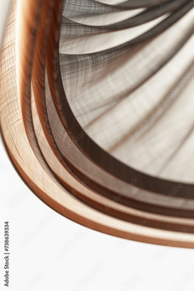 Aufkleber A detailed close-up of a metal object set against a clean white background. Suitable for use in various projects