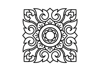 Traditional Balinese motifs, which are very beautiful and charming