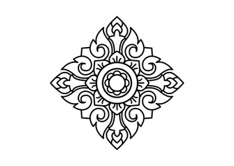 Traditional Balinese motifs, which are very beautiful and charming