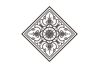 Traditional Balinese motifs, which are very beautiful and charming