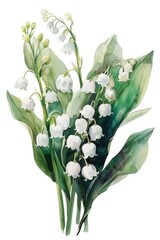 A beautiful watercolor painting of a bouquet of flowers. Perfect for adding a touch of elegance and nature to any project