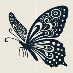 Butterfly SVG Bundle, Butterfly vector silhouette bundle file
