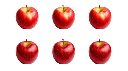 apples on transparent background - a versatile design element for food packaging, recipe cards, and...