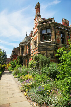 Old master's Lodge of the Pembroke college. Cambridge university. United Kingdom