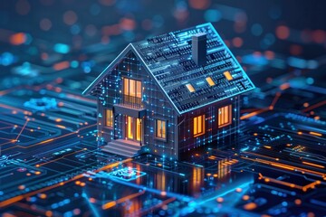 Modern home's smart devices interlinked with seamless 5G for interactive use