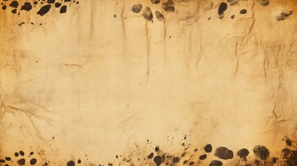 Aged paper with black spots, perfect for background use