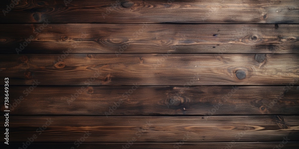 Aufkleber a detailed close-up of a wooden wall with a clock. this image can be used to depict concepts of time