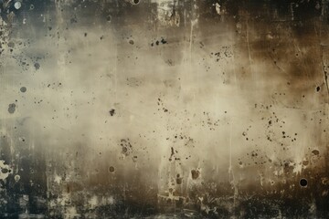 An image of an old dirty wall with holes. This picture can be used to depict decay, deterioration, or a worn-out environment