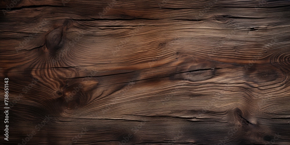 Poster detailed close-up of a piece of wood, showcasing its unique texture. perfect for backgrounds or desi