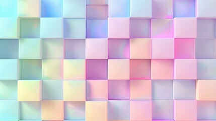 pastel colored cube background