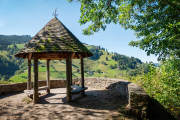 Fototapeta na wymiar Lusthäusle, Münstertal, Schwarzwald