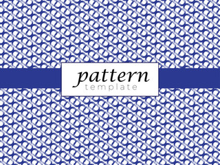 Abstract simple geometric vector seamless pattern design template