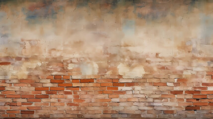 Naklejka premium Brick wall wallpaper background