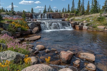 water flow nature professional photography