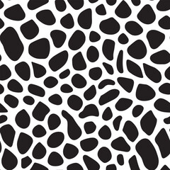 Cow skin, Seamless animal pattern for design