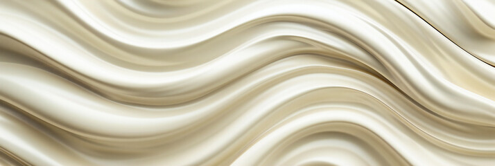 Flowing Milk Wave: Smooth, Creamy Liquid Texture in a Pure White Design for Fresh, Dairy Product Concepts