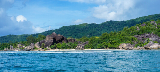Seychelles. Anse Source d'Argent in La Digue  - 738681948