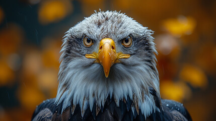 Obraz premium The Bald Eagle (Haliaeetus leucocephalus) portrait