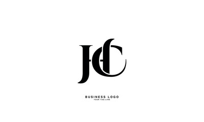 HC, CH, H, C, Abstract Letters Logo Monogram