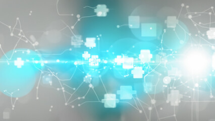 Medical background. DNA macro abstraction. Cells of a living being.
