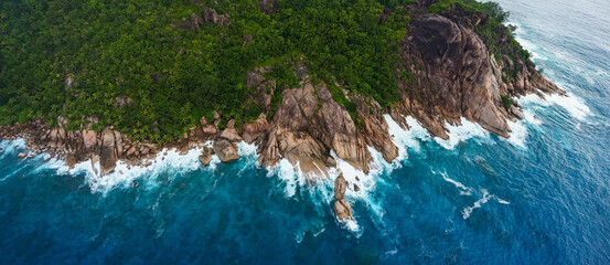 Seychelles Coastline  - 738691753