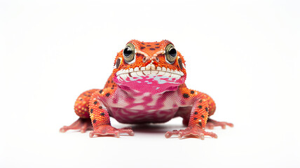 Isolated on a background of pure white, Aspidimorpha sanctaecrucis insects