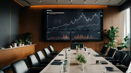 meeting room interior - Powered by Adobe