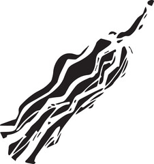 Hand drawn pumpkin for decorative design. Vintage pumpkin.